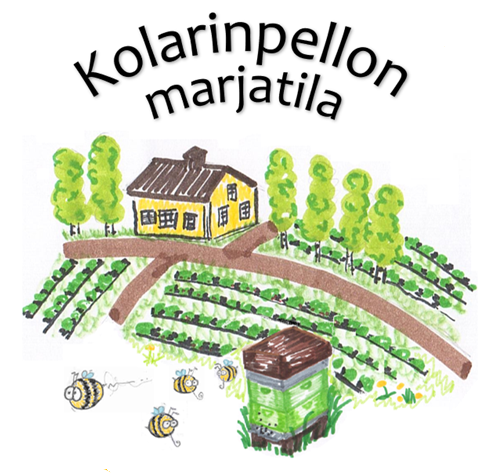 Kolarinpellon marjatilan logo.